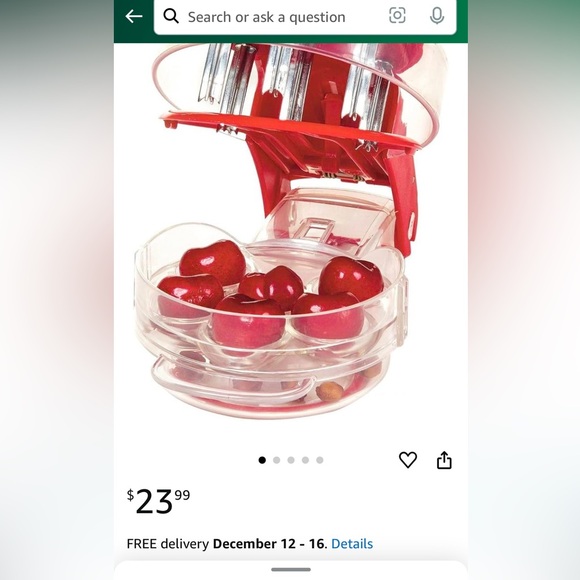 Progresssive 6 Cherry Pitter, Stoner by Prep Works - Picture 9 of 10